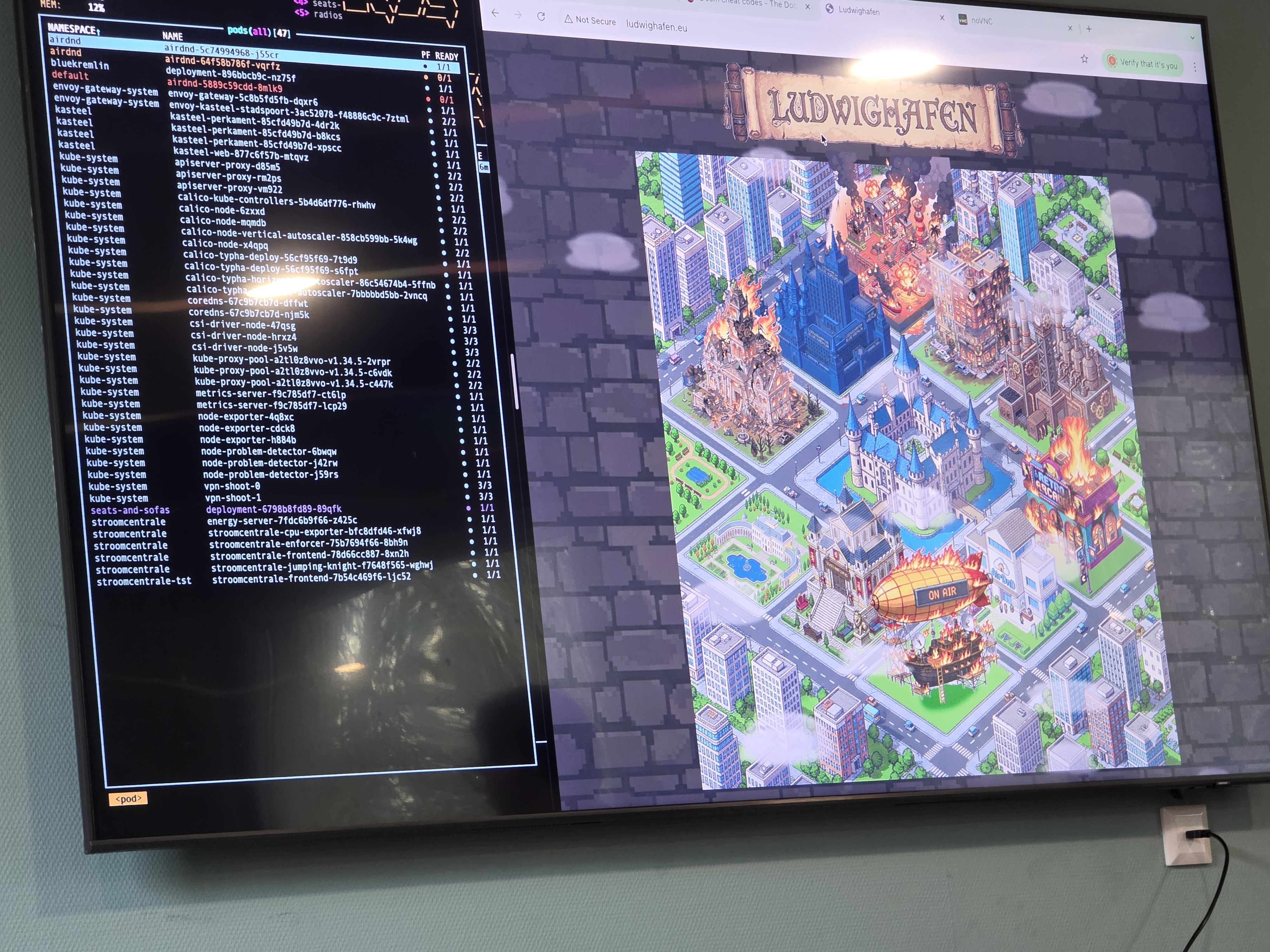 Ludwighafen torn down